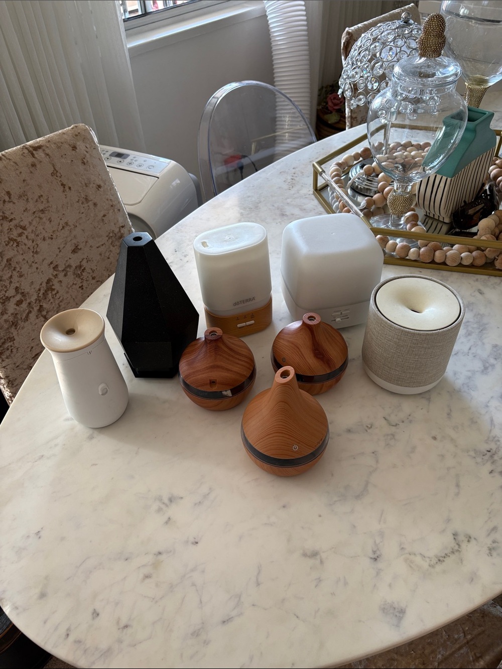 Assorted Wood Grain and White Home Diffusers - Neutral Color